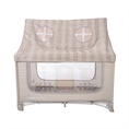 Cuna SWEET HOME 2 niveles con techo BEIGE